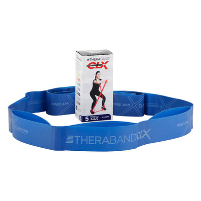 גומיית אימון במגוון דרגות קושי THERABAND CLX Resistance Band with Loops
