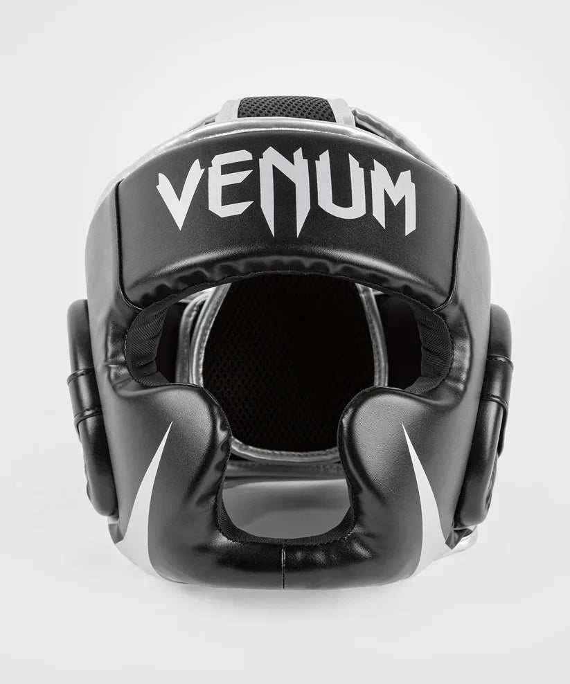 מגן ראש לאיגרוף Venum Challenger  Black/Silver