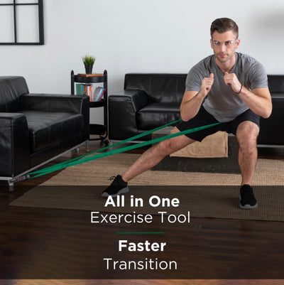 גומיית אימון במגוון דרגות קושי THERABAND CLX Resistance Band with Loops