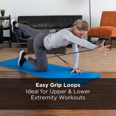 גומיית אימון במגוון דרגות קושי THERABAND CLX Resistance Band with Loops