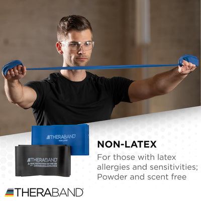 סט 2 גומיית אימון טרה בנד THERABAND Resistance Band Advanced Kit