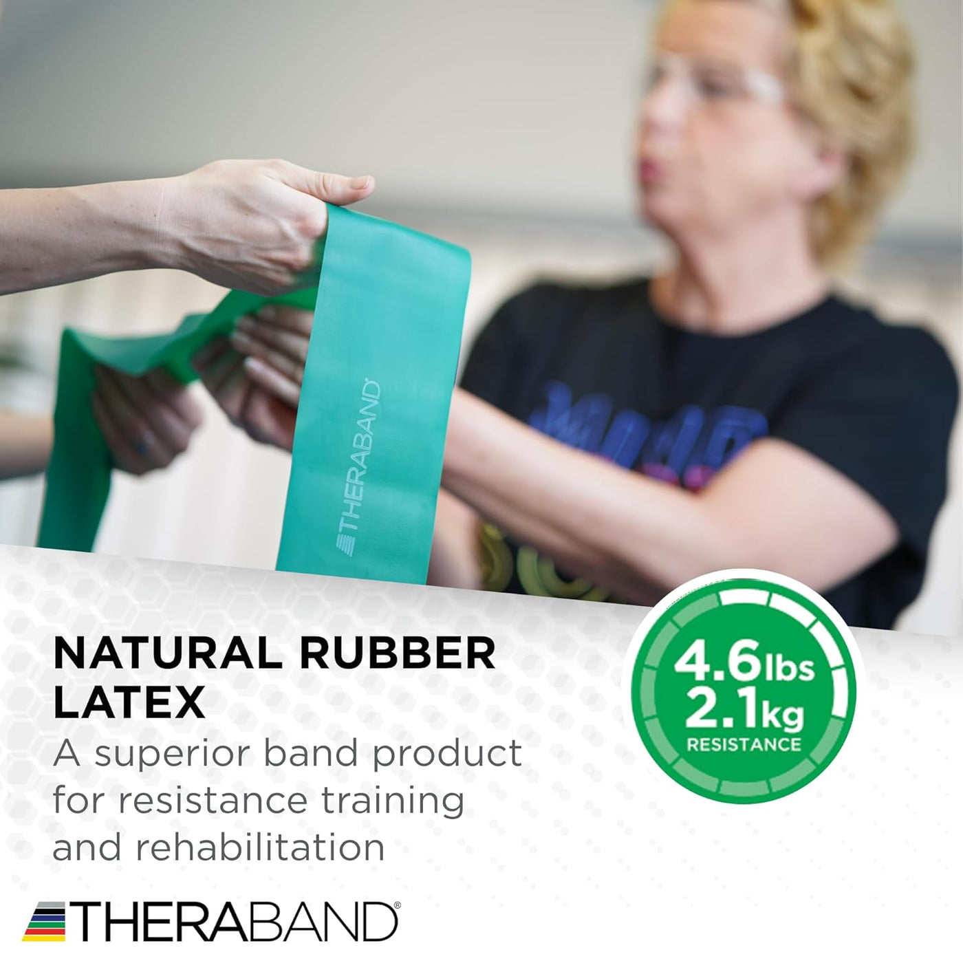 סט 3 גומיית אימון טרה בנד THERABAND Resistance Band Beginner Kit