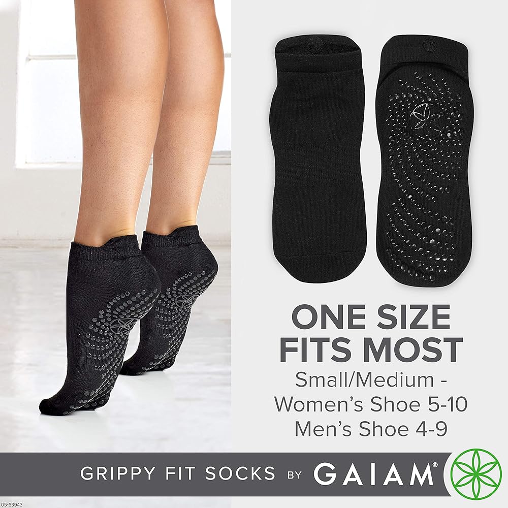 גרבי יוגה (זוג) GRIPPY FIT SOCK