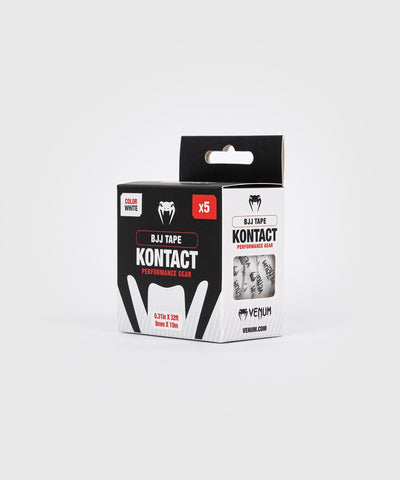 טייפ הגנה לאצבעות Venum Kontact BJJ Finger Tape - White/Black