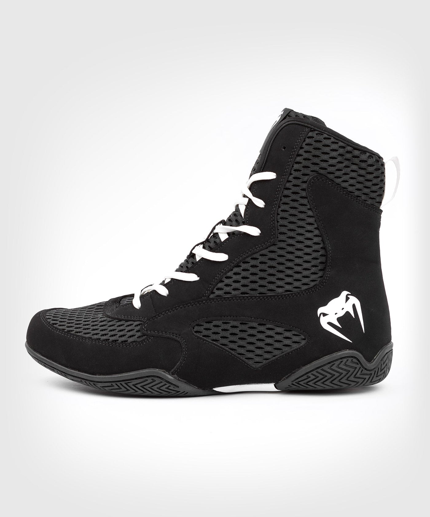 נעלי איגרוף -Venum Contender Boxing Shoes - Black/White