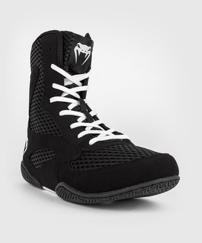 נעלי איגרוף -Venum Contender Boxing Shoes - Black/White