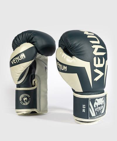 כפפות איגרוף Venum Elite White/Navy Blue
