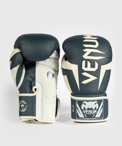 כפפות איגרוף Venum Elite White/Navy Blue