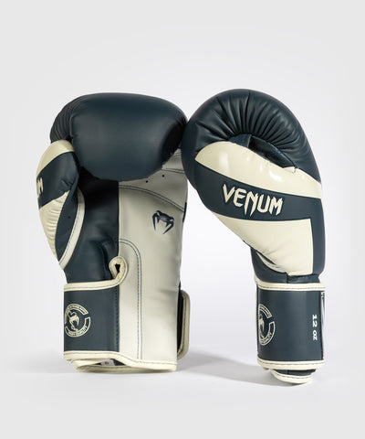 כפפות איגרוף Venum Elite White/Navy Blue