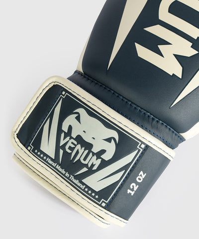 כפפות איגרוף Venum Elite White/Navy Blue