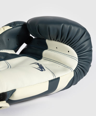 כפפות איגרוף Venum Elite White/Navy Blue