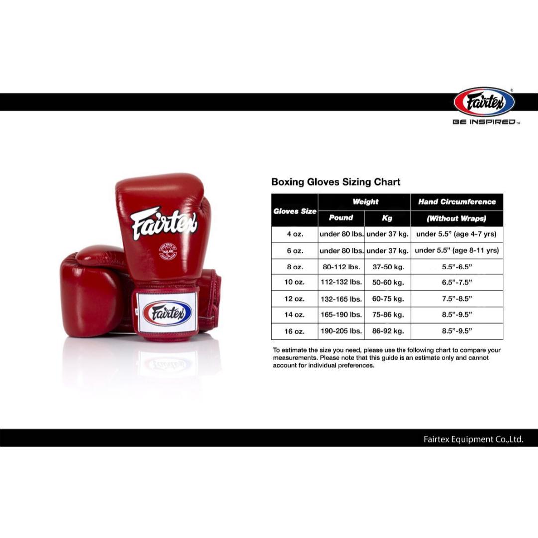 כפפות איגרוף עור Fairtex Universal BGV1 Gloves