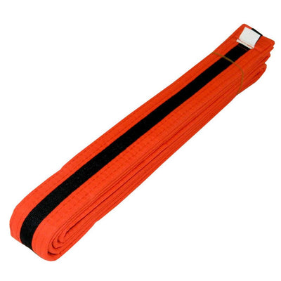 חגורת ג'וג'יטסו כתום-שחור, ילדים-®WHITE TIGER-בש גל - ציוד ספורט