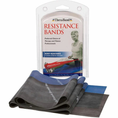 סט 2 גומיית אימון בבליסטר THERABAND Resistance Band Advanced Kit