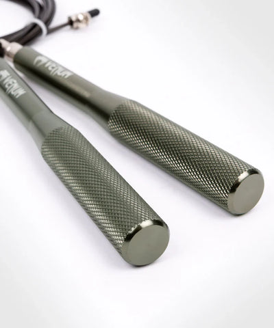 דלגית Speed Rope ידיות מתכת Venum Khaki