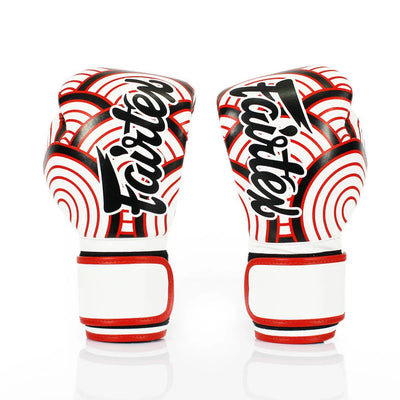 כפפות איגרוף Fairtex Microfiber Gloves Red Wave