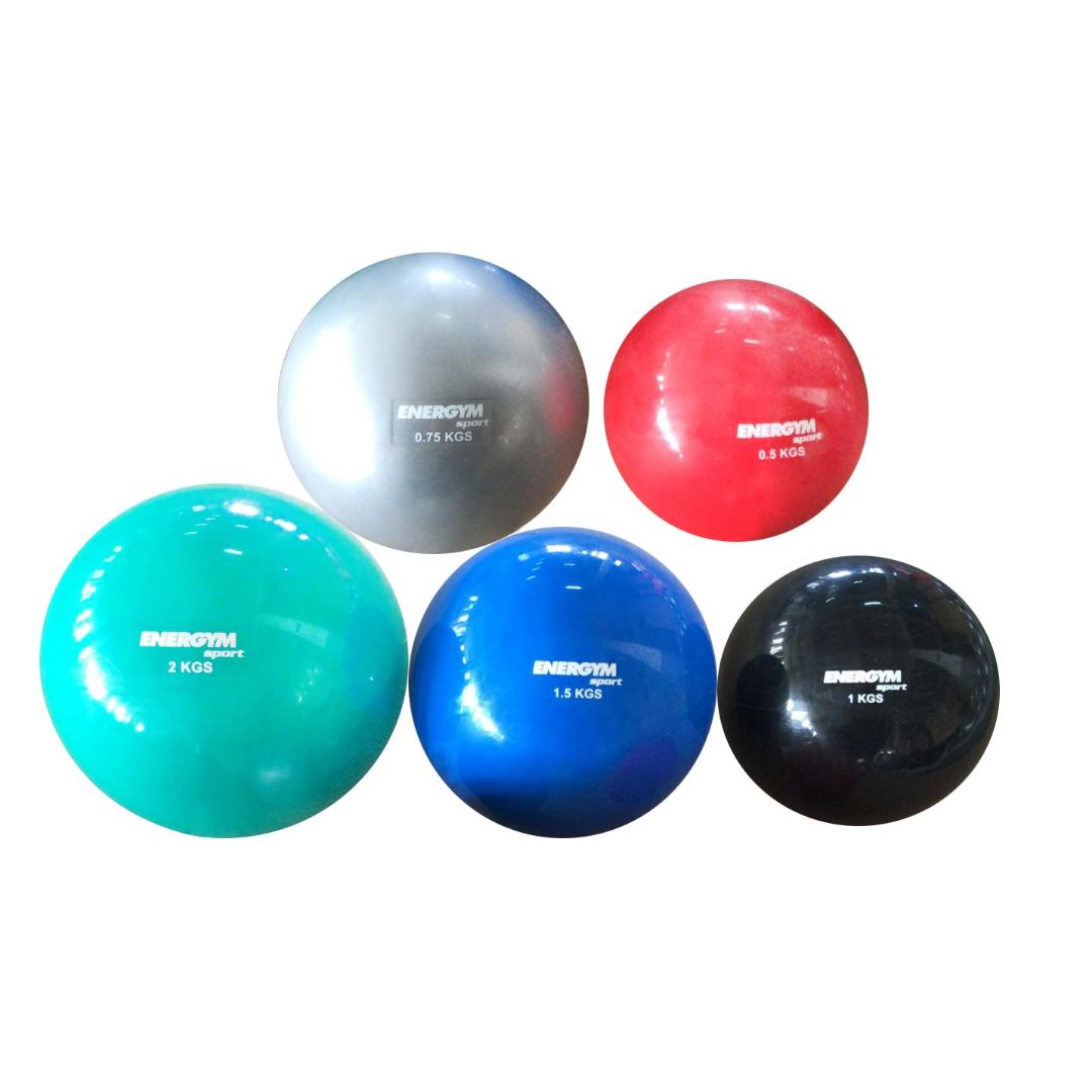 זוג כדורי משקל במגוון משקלים