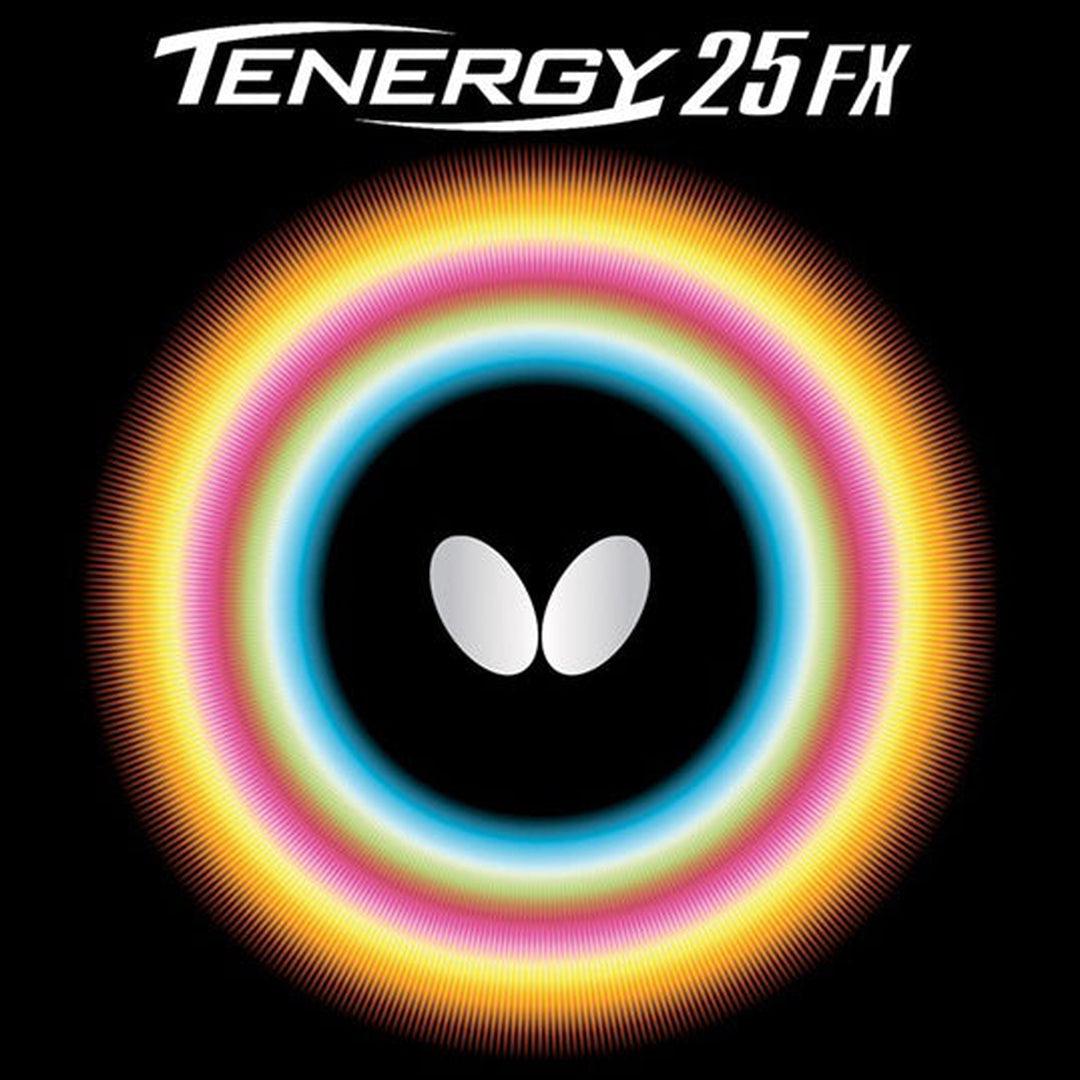 גומייה שחורה למחבט טניס שולחן Tenergy 25-FX-®BUTTERFLY-בש גל - ציוד ספורט