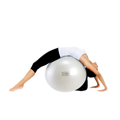 כדור פיזיו לבן פנינה 55 ס"מ Gymnic Fit-Ball BRQ-®GYMNIC-בש גל - ציוד ספורט