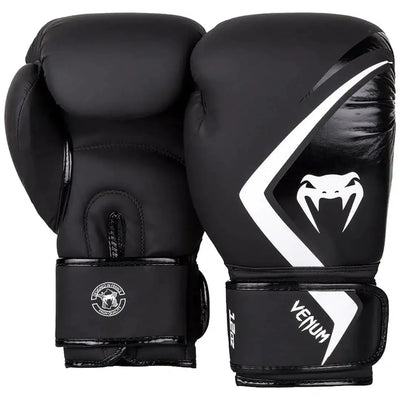כפפות איגרוף Boxing Gloves Contender 2.0 - Black-Gray-White-®VENUM-בש גל - ציוד ספורט