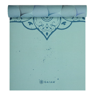 מזרן יוגה פרימיום 6 מ"מ דו צדדי REVERSIBLE PRINTED YOGA MAT