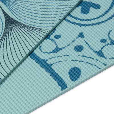 מזרן יוגה פרימיום 6 מ"מ דו צדדי REVERSIBLE PRINTED YOGA MAT