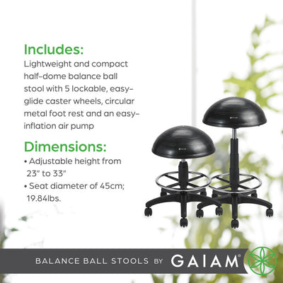 כסא יציבה – High-Rise Balance Ball