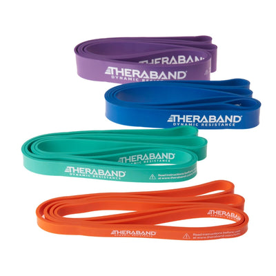 גומיית התנגדות במגוון דרגות קושי THERABAND High Resistance Bands