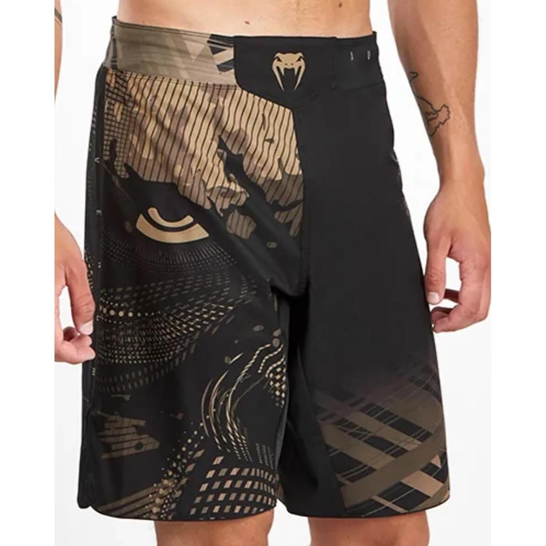 מכנסי לחימה Venum Gorilla Jungle Fightshort Black Sand - LARGE