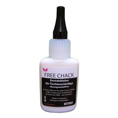 דבק לגומיות טניס שולחן Free Chack 90ml-®BUTTERFLY-בש גל - ציוד ספורט