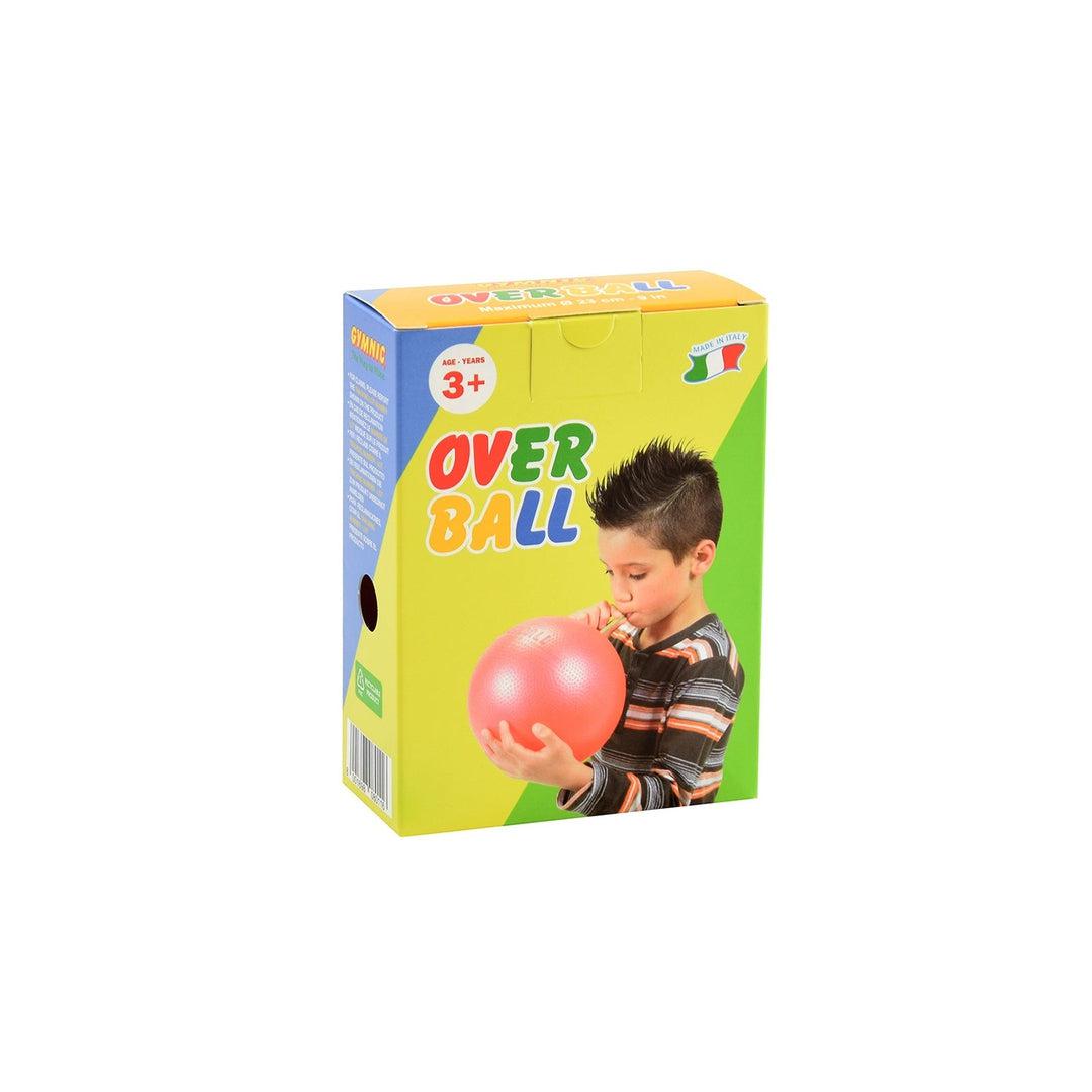 כדור אובר בול תוצרת איטליה 25 ס"מ Over Ball-®GYMNIC-בש גל - ציוד ספורט