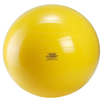 כדור פיזיו צהוב 75 ס"מ Classic-®GYMNIC-בש גל - ציוד ספורט