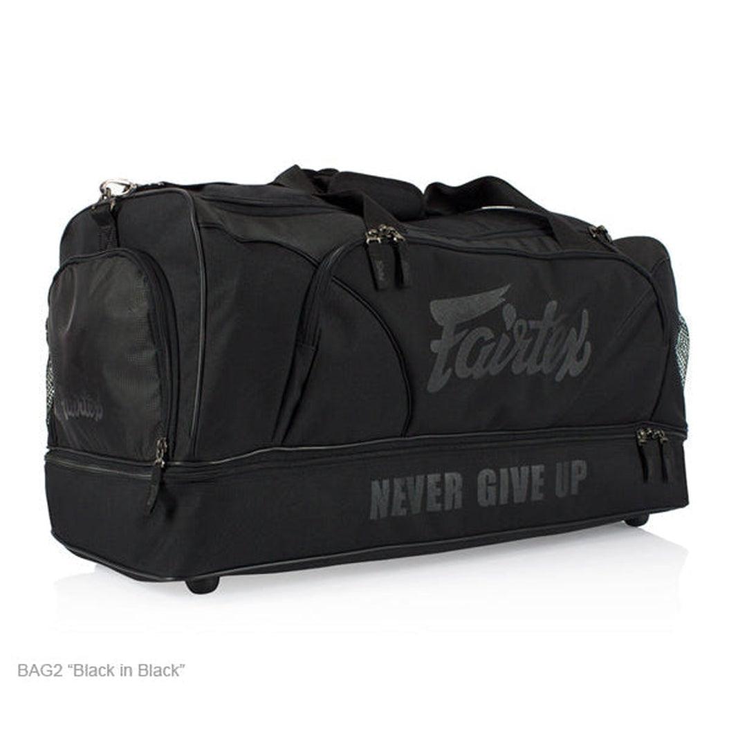 תיק ספורט שחור-שחור BAG2-®FAIRTEX-בש גל - ציוד ספורט